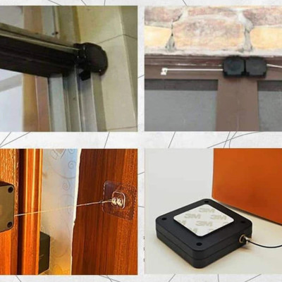 TAY CO GIỮ CỬA DÙNG MIẾNG DÍNH KHÔNG CẦN KHOAN, NHỎ GỌN TIỆN DỤNG – MH2011