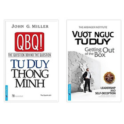 Sách - Combo Tư duy thông minh 47336 + Vượt ngục tư duy 54143 - FirstNews