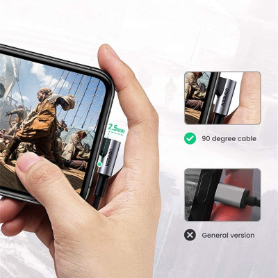 Ugreen UG80723AV167TK bộ chuyển đầu USB Type-C bẻ góc 90 độ ra 3.5mm Audio - HÀNG CHÍNH HÃNG