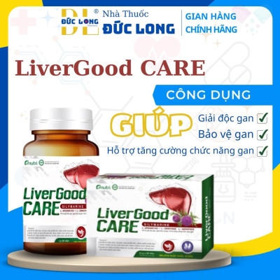 LiverGood - Thanh nhiệt tiêu độc - Quy cách 2 lọ x 30 Viên