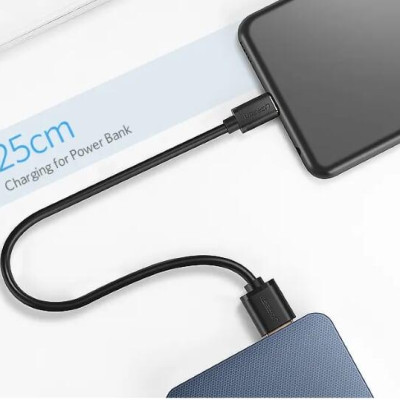 Ugreen UG30160US141TK 1.5M màu đen Dây USB 2.0 sang Type-C truyền dữ liệu và sạc - HÀNG CHÍNH HÃNG