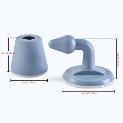 Combo 2 Dụng Cụ Chống Va Đập Cửa Silicon