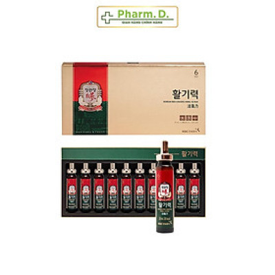 Nước Hồng Sâm Hàn Quốc Hỗ Trợ Sức Khỏe KGC Vital Tonic (Hwal Gi Ruk) (20ml x 10)