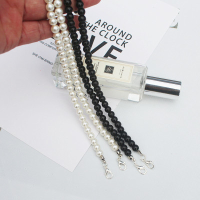 Dây cài áo lót dây vai áo hở vai áo trễ vai dây cài bra ngọc trai đen và trắng