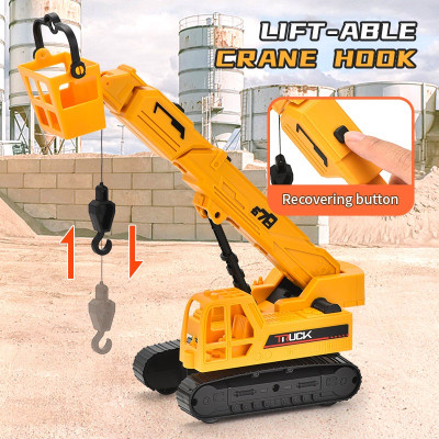 Đồ chơi mô hình cần cẩu quán tính chạy đà 9016E - 678