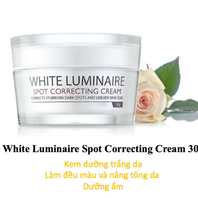 Kem dưỡng ẩm và trắng da NoTS White Luminaire Spot Correcting Cream 30g