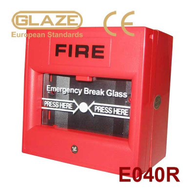 Nút khẩn cấp cảnh báo FIRE màu đỏ