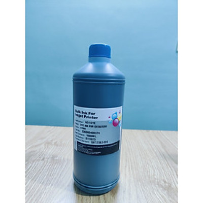 Mực nước dye ink màu xanh (C) tương thích Epson Dx5 I3200 loại 1 lít, hàng nhập khẩu.