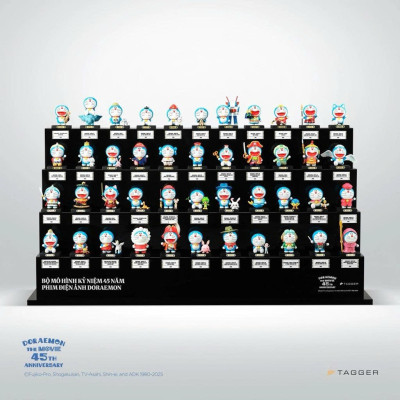Mô Hình Doraemon Kỷ Niệm 45 năm - 1 Hộp Lẽ