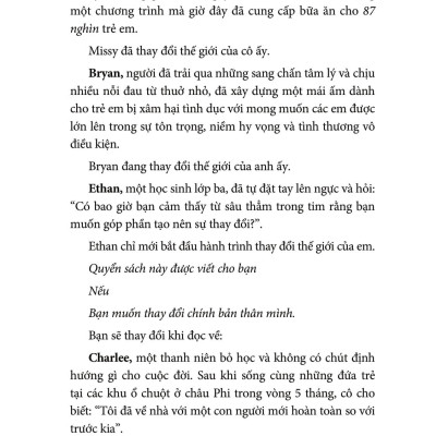 Hành Động - Hành Trình Tạo Nên Những Thay Đổi Tích Cực