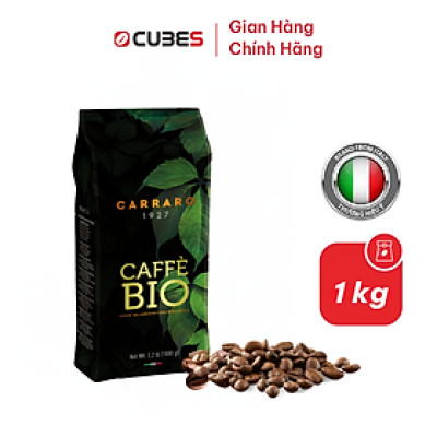 Cà phê hạt Carraro Bio - Hàng nhập khẩu từ Ý