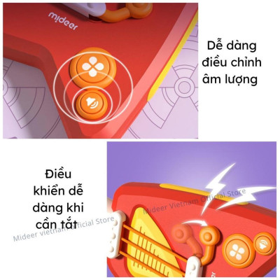 Đàn Guitar điện tử mini cho bé Mideer 4 in 1 Electronic Guitar toys
