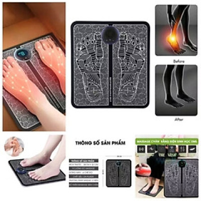 MIẾNG THẢM MASSAGE CHÂN NHIỀU CHỨC NĂNG MASSAGE THUẬN TIỆN