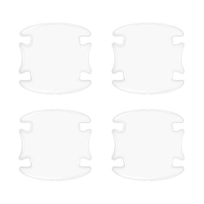4 Miếng Silicone Dán Chống Xước Hõm Tay Nắm Cửa ôtô, Bảo Vệ Hõm Cửa Tránh Chầy Xước, Tiện Dụng, Dễ Dán. TakyHome 9000