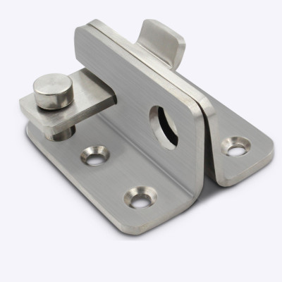 Chốt Khóa Cài Cửa Loại Lớn Có Lỗ Cài KUNBE, Gài Cây Gạt, Dày Dặn Chắc Chắn, Hàng Cao Cấp Tiện Dụng