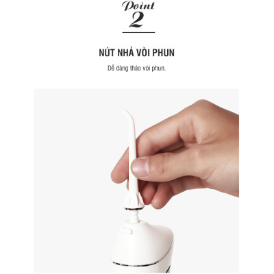 Máy Tăm Nước Không Dây LocknLock Cordless Oral Irrigator 