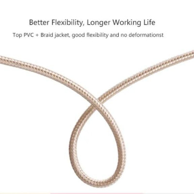 Ugreen UG20858US174TK 0.25M màu Vàng Dây USB 2.0 sang Type-C đầu nhôm dây bọc vinyl - HÀNG CHÍNH HÃNG