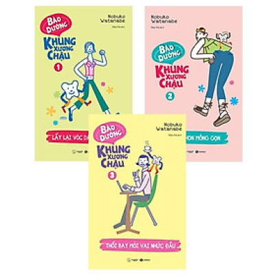 Bộ sách Bảo dưỡng khung xương chậu (3 cuốn)