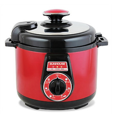 Nồi Áp Suất Điện Đa Năng Sunhouse SHD1562 Màu Ngẫu Nhiên - Hàng chính hãng