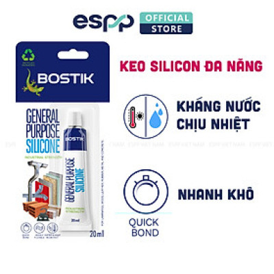 Keo Dán Silicone đa dụng 20ml - BOSTIK