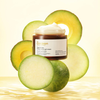 Thạch bí đao Cocoon 100ml giảm dầu và mụn thuần chay