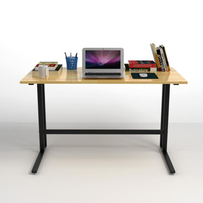 Bàn IBIE Rec-U Chân Trắng - Màu Cánh Gián