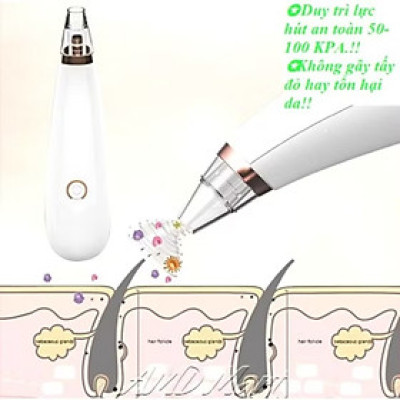 MÁY HÚT MỤN CÁ MỤN ĐẦU ĐEN LÀM ĐẸP CHO MỌI NGƯỜI 