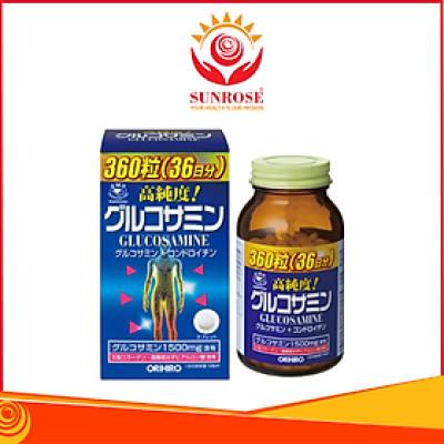 Thực phẩm bảo vệ sức khỏe Glucosamine Orihiro 360 viên