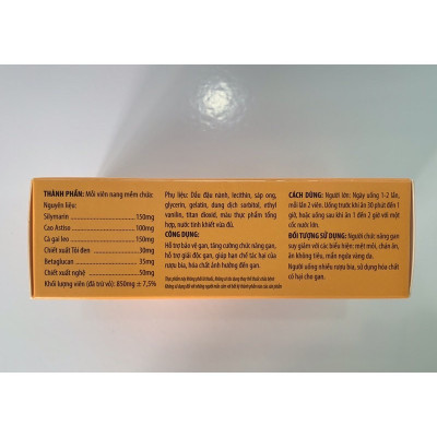 Viên uống Giải độc gan Liversoft Vinh Thịnh Vượng VV, hộp 30v