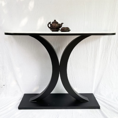 Bàn console, bàn trang trí mặt đá bo cạnh Juno sofa CSTCT021 120x30x85 cm nhiều màu lựa chọn