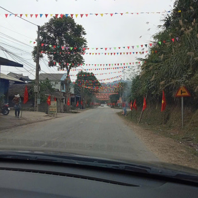 Cờ Đuôi Nheo Trang Trí Ngoài Trời - Dài 10m 30 Lá , Cờ Dây Tam GIác Chất Liệu Polyester, Sử Dụng Lâu Dài, Tái Sử Dụng - HÀNG CHÍNH HÃNG MINIIN