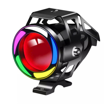 Đèn Trợ Sáng Chất Lượng Cao: U7 LED Ngũ Sắc - Độ Xe Cực Đẹp, Chống Nước, Phụ Kiện Đồ Chơi Xe Máy Đẳng Cấp