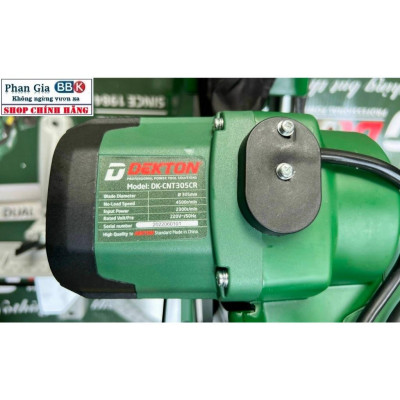 Máy cắt nhôm TRƯỢT  DEKTON 305mm chạy dây CUROA công suất 2300W