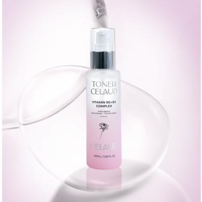 Combo 2 nước hoa hồng làm dịu da và cân bằng độ pH Toner Celaud