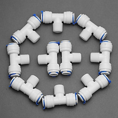 Combo 10 tê cân nối nhanh ren 17 ra 02 dây 10 SMY – hàng chính hãng