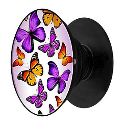 Popsocket in hình dành cho điện thoại mẫu Bướm Tím Bay