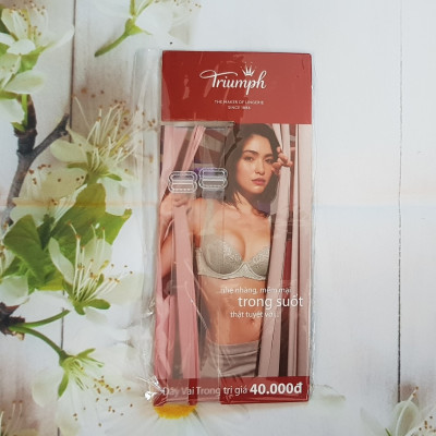 Dây áo trong suốt - Dây vai trong áo ngực nữ Triumph