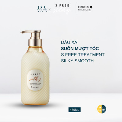 Dầu gội và dầu xả suôn mượt tóc S Free Silky Smooth