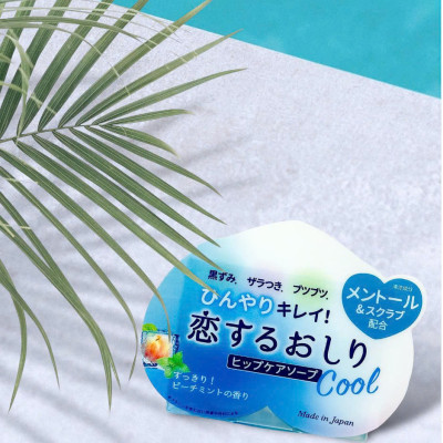 Xà Phòng Chống Thâm Mông Và Làm Sạch Cơ Thể Pelican Hip Care Scrub Soab Cool (80 G)