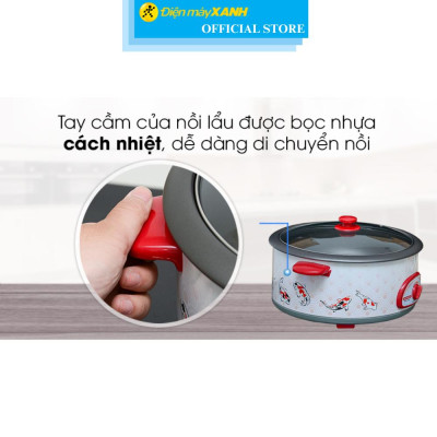 Nồi lẩu điện Sunhouse SH-525L 4 lít - Hàng Chính Hãng