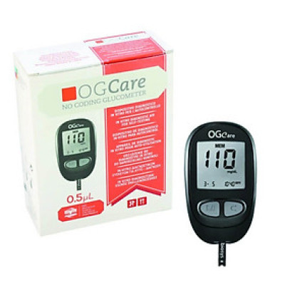 MÁY ĐO ĐƯỜNG HUYẾT OG CARE CHÍNH HÃNG TỪ ITALIA (Ý) | OG CARE