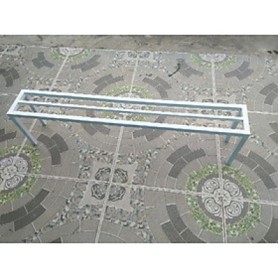 Kệ sắt kê chậu cây.Rộng 15-20-25cm. Dài 50cm. Cao 10-15-20cm.hộp thép 16 x16 mm ( Hàng Chính Hãng )