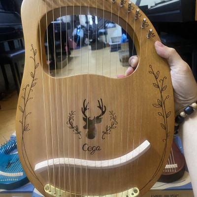 ĐÀN HẠC LYRE HARP CEGA 16 DÂY MÀU GỖ CG01