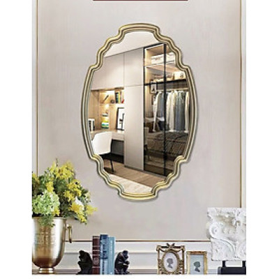 Gương trang trí, gương nhà tắm PU856B, Kích thước 60*90 cm