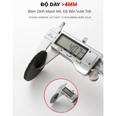 Lót chân ghế, miếng dán chống trầy, chống rung lắc bàn ghế Miếng lót kê chân giường, tủ Hình Vuông