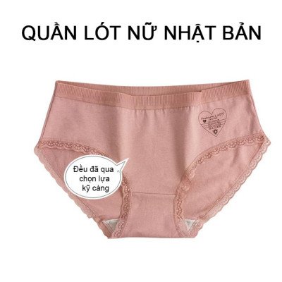 Combo 5 Quần lót nữ kiểu nhật bản thoáng khí chất liệu cotton