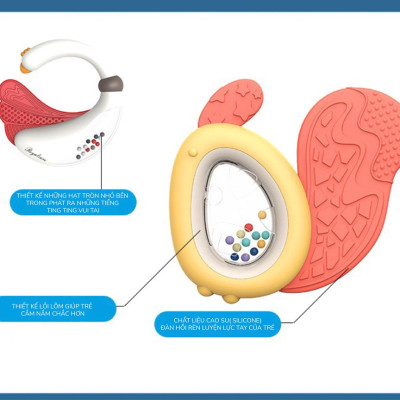 Đồ chơi xúc xắc gặm nướu 8 món có hộp đựng RoyalCare 822-493-S8 màu sắc đáng yêu,âm thanh vui tai, thich thú