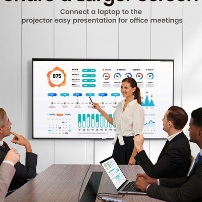 Ugreen UG15495CM478TK USB type C sang 2 x USB 2.0 + 1 x USB 3.0 + 1 x HDMI 4K30Hz + 1 x USB-C PD 100W Bộ chuyển Màu Xám - HÀNG CHÍNH HÃNG