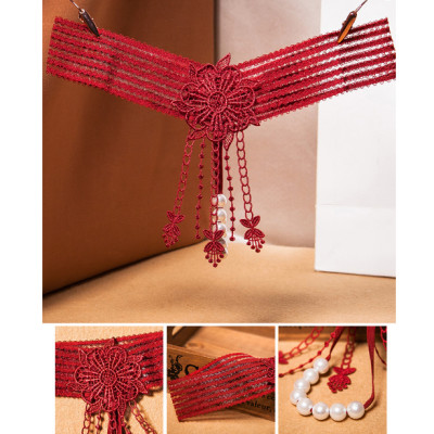 Quần lót nữ lọt khe tua rua đính hạt