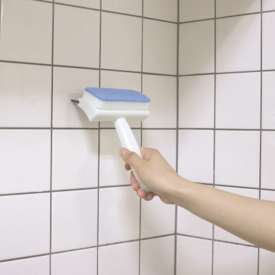 Bàn chải chà cửa kính, tường gạch men nhà tắm Kokubo, giúp đánh bay cả những vết bụi bẩn bám dính lâu ngày - nội địa Nhật Bản 